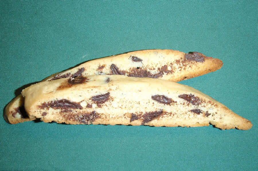 One Dozen Chocolate Chip Anise Biscotti